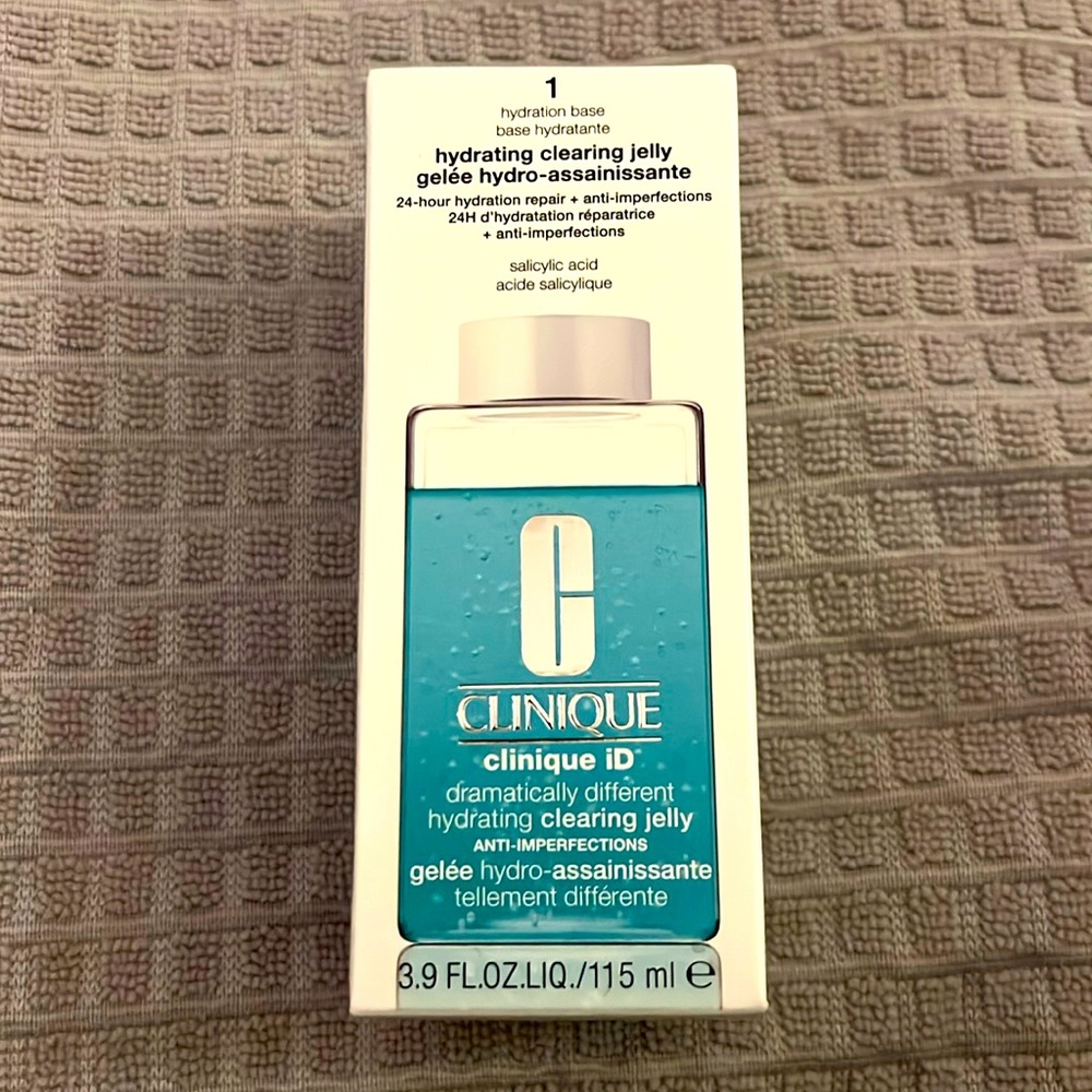 Clinique - BNIB - full size hydrating clearing jelly - hydration base unisex